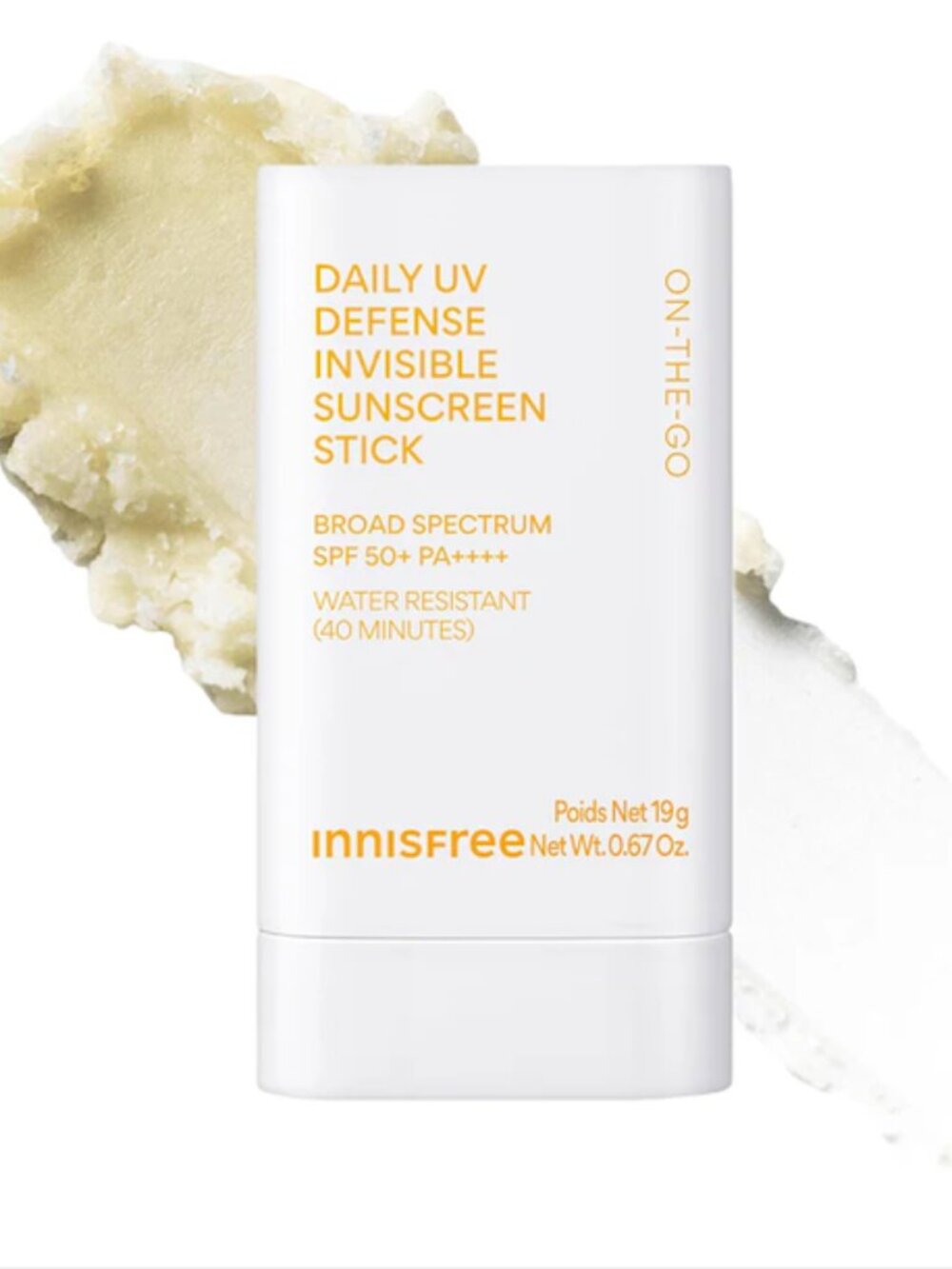 innisfree Daily UV Invisible Korean Sunscreen Stick SPF 50+ for Face & Body NIB